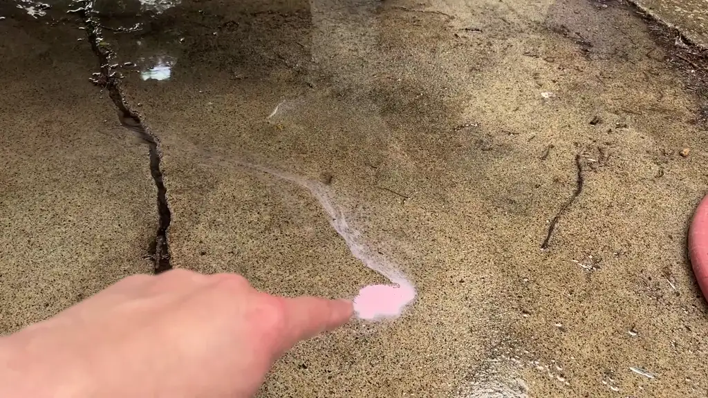 Milky gear oil drained from a used outboard lower unit, a sign of water intrusion